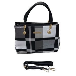 Aidebam vinyl handbag
